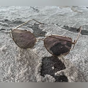 Rose Gold Sunglass